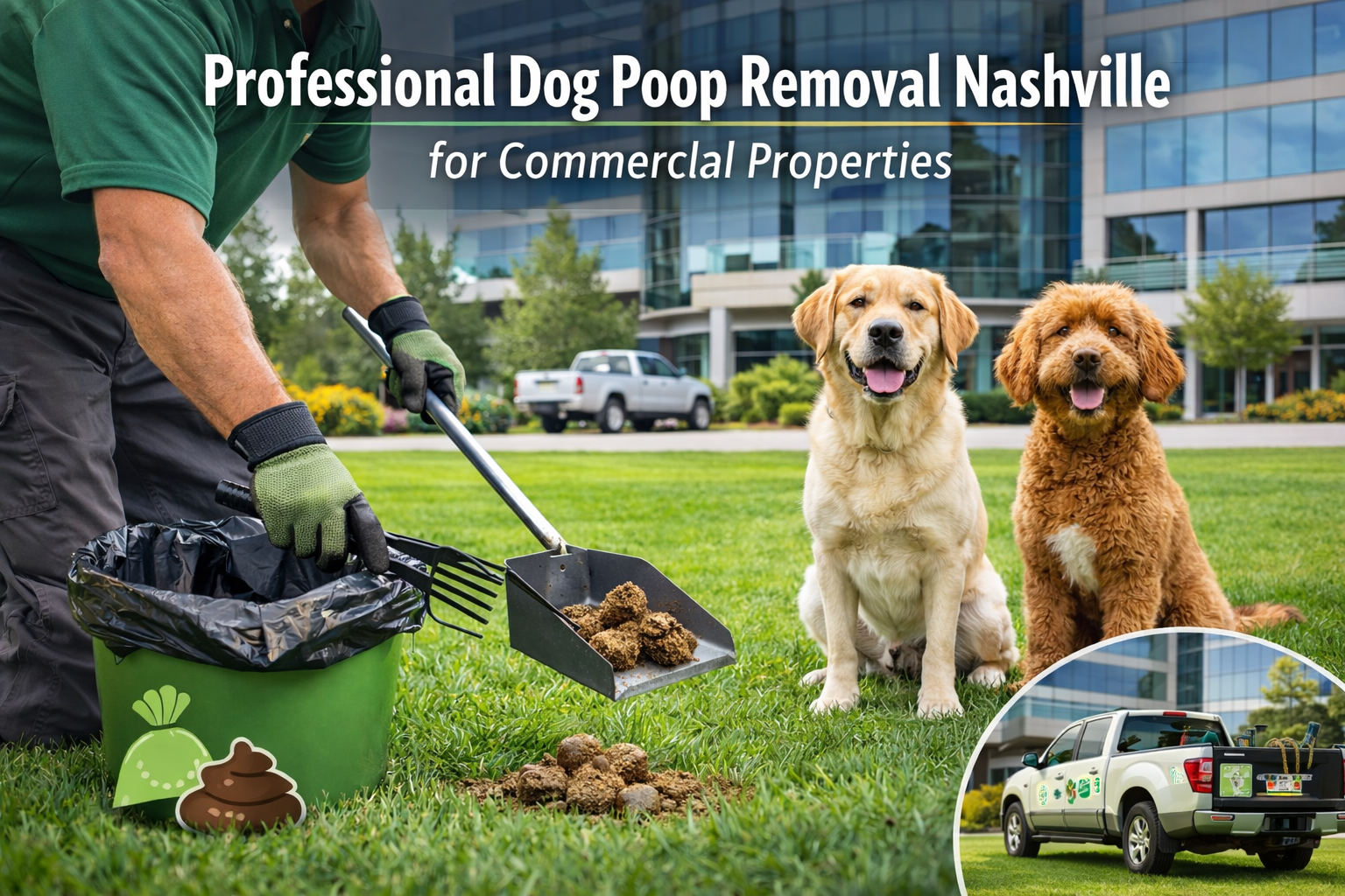 Professional Dog Poop Removal Nashville for Commercial Properties
