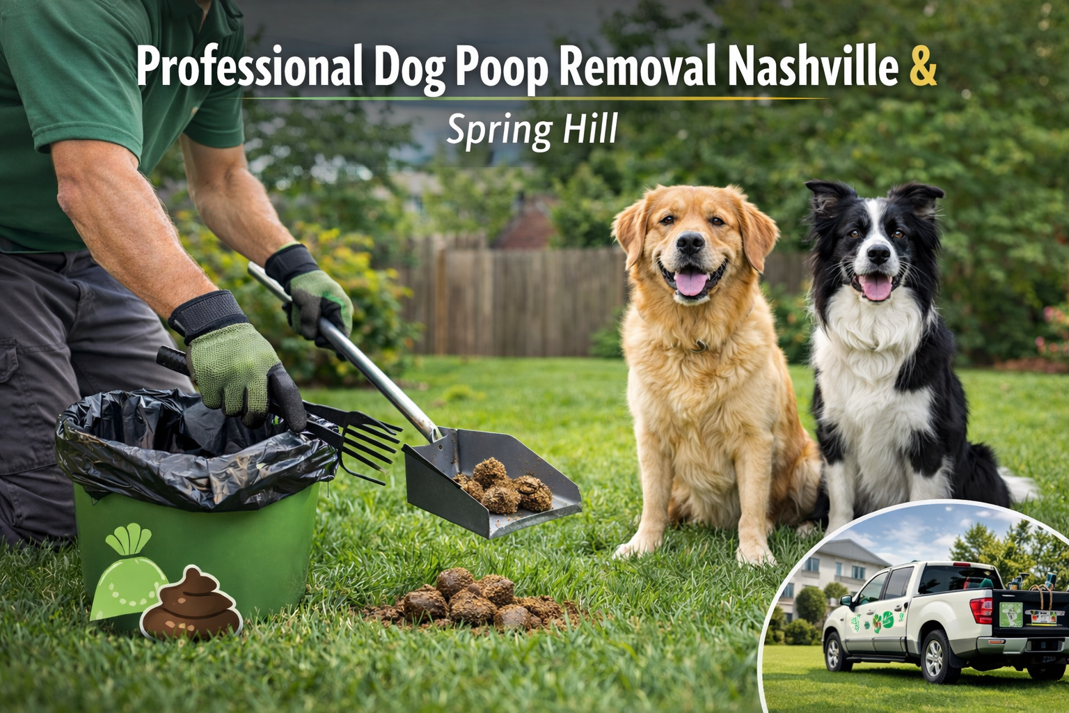 Professional Dog Poop Removal Nashville & Spring Hill