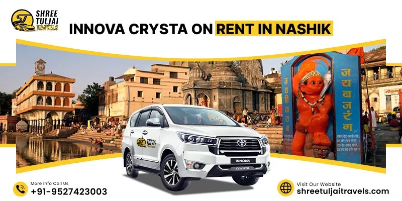 Innova Crysta on Rent in Nashik for Outstation