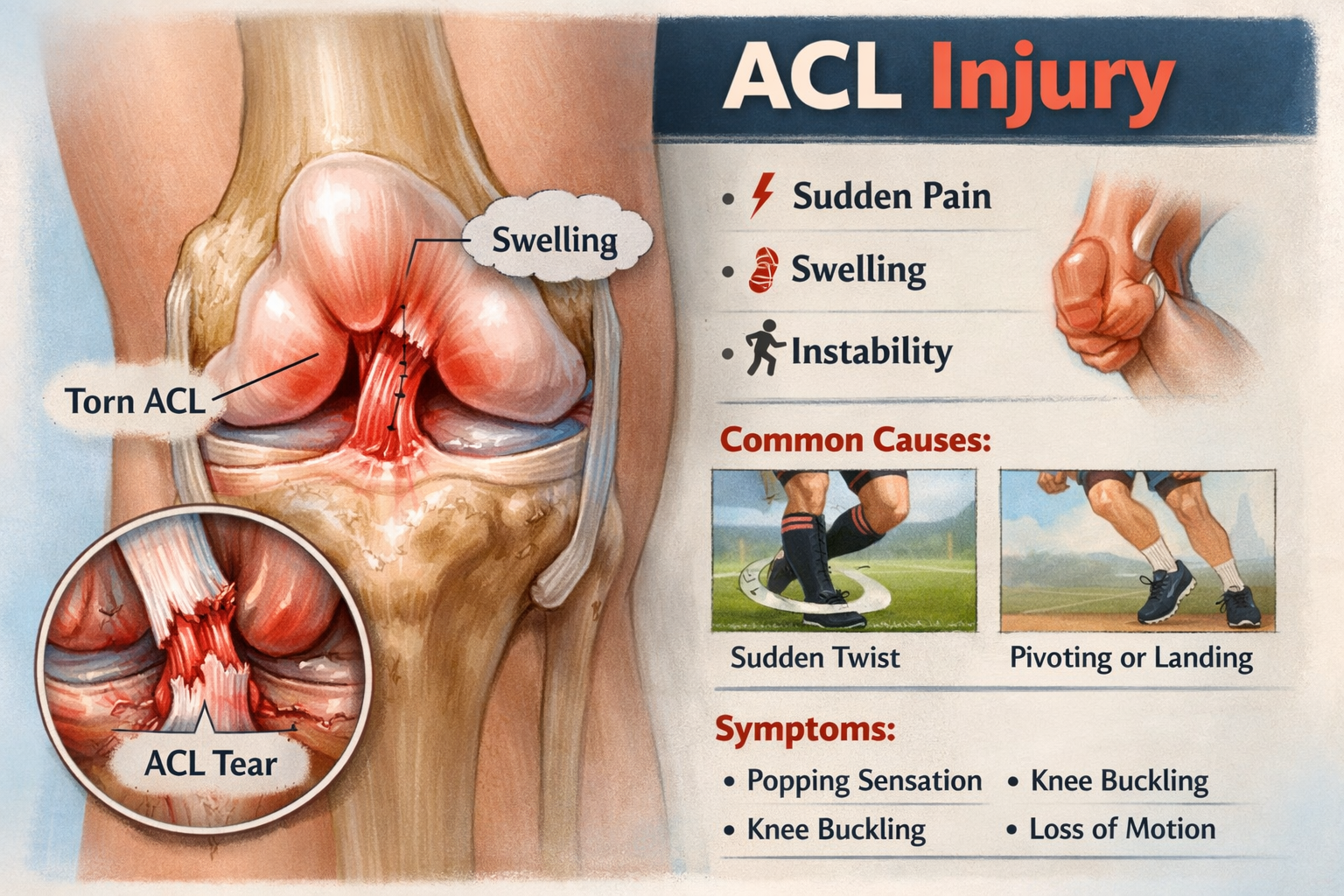 ACL Injury Treatment Options, Surgery & Recovery Guide