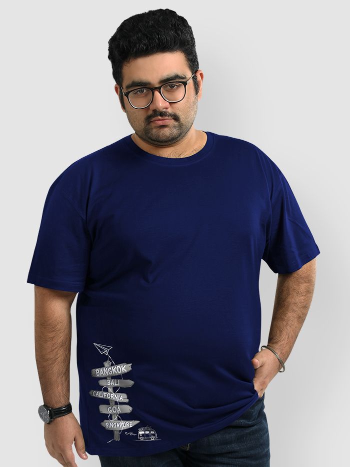 Why Worry About Size When Style Fits You – Plus Size T Shirts for Men | Beyoung