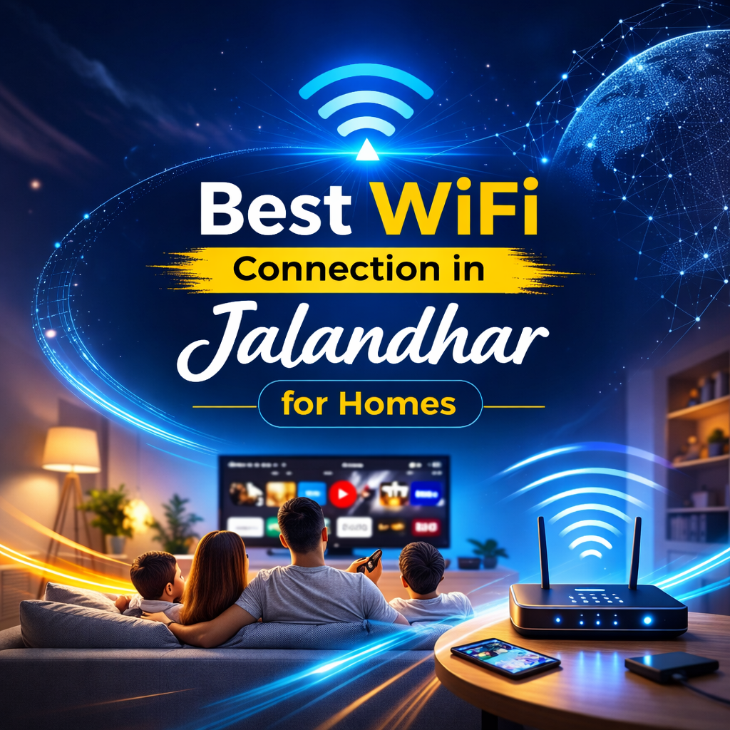 Best WiFi Connection in Jalandhar for Homes