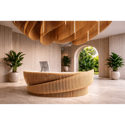 Custom Reception Desks: Stylish & Functional Front Office Designs