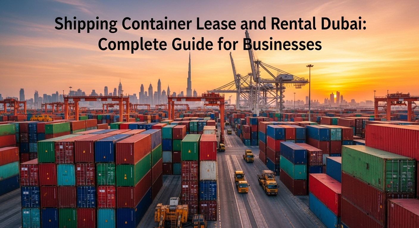 Shipping Container Lease and Rental Dubai