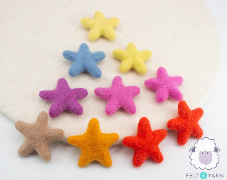 Magical DIY Party Décor with Rainbow & Star Felt Accents