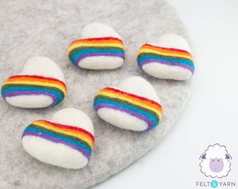 Magical DIY Party Décor with Rainbow & Star Felt Accents