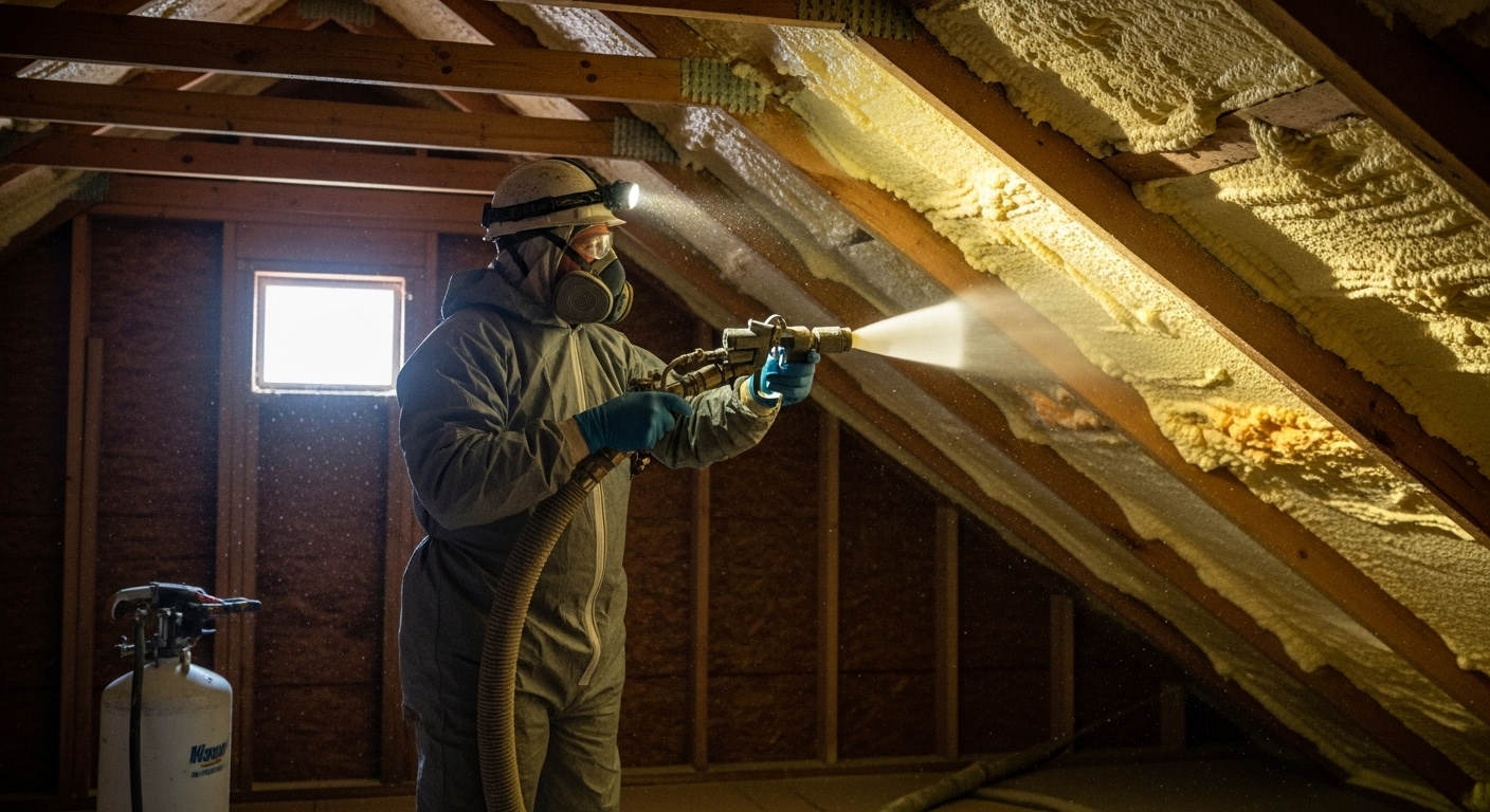 Why Spray Foam Company Work Improves Homes Subtly in Ashland, OR