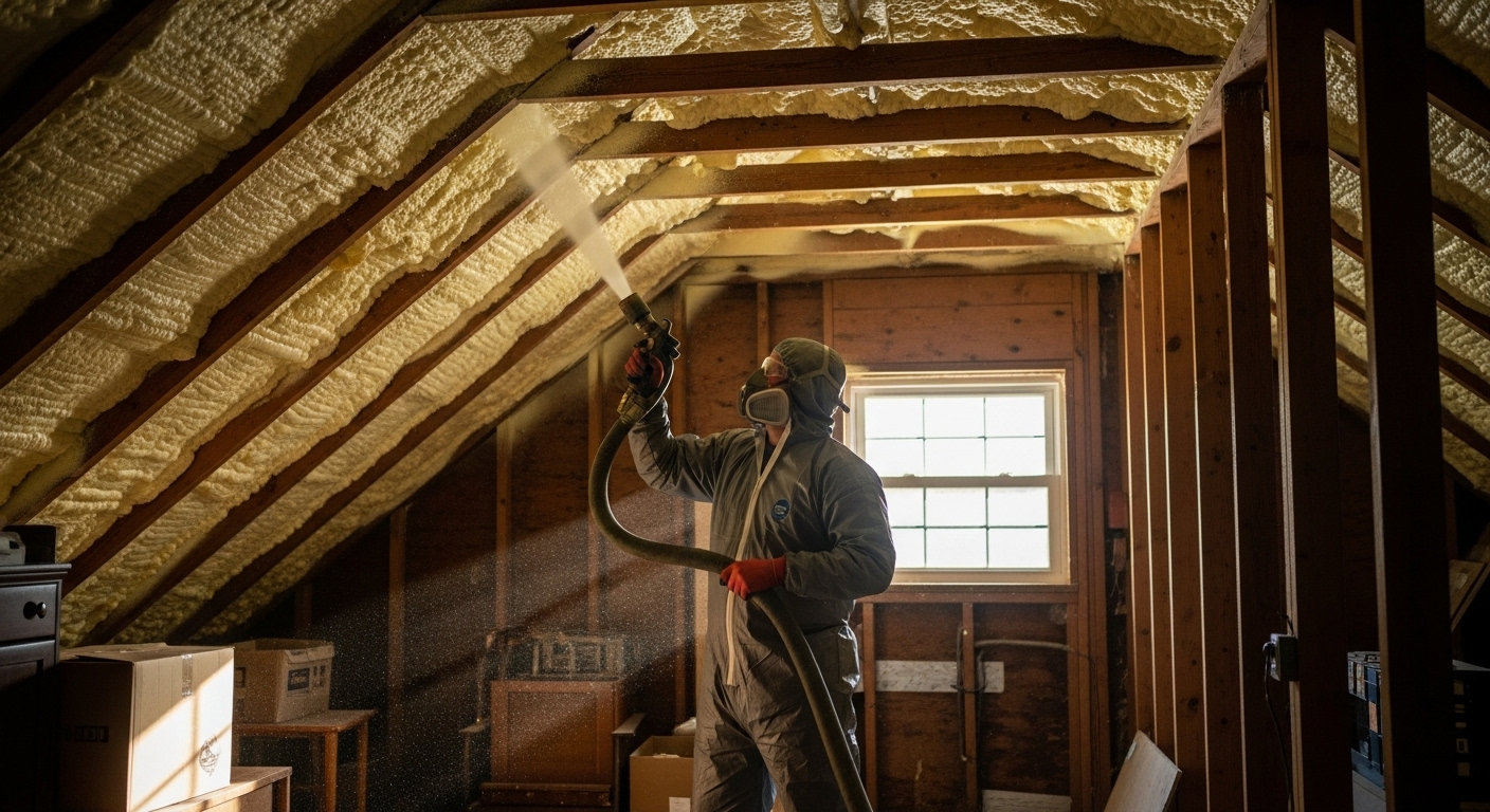 Why Spray Foam Company Work Improves Homes Subtly in Ashland, OR