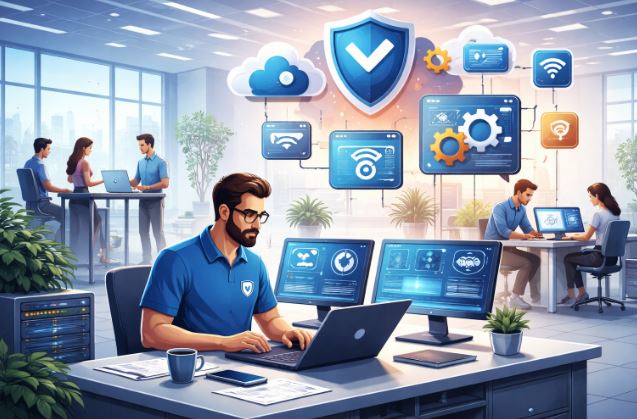 How IT Support Improves Productivity in Small Offices?