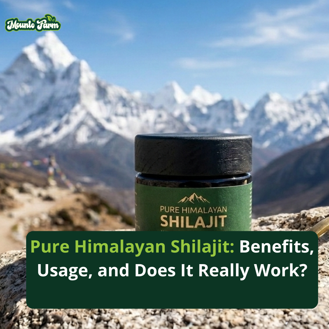 Pure Himalayan Shilajit: Benefits, Usage, and Does It Really Work?