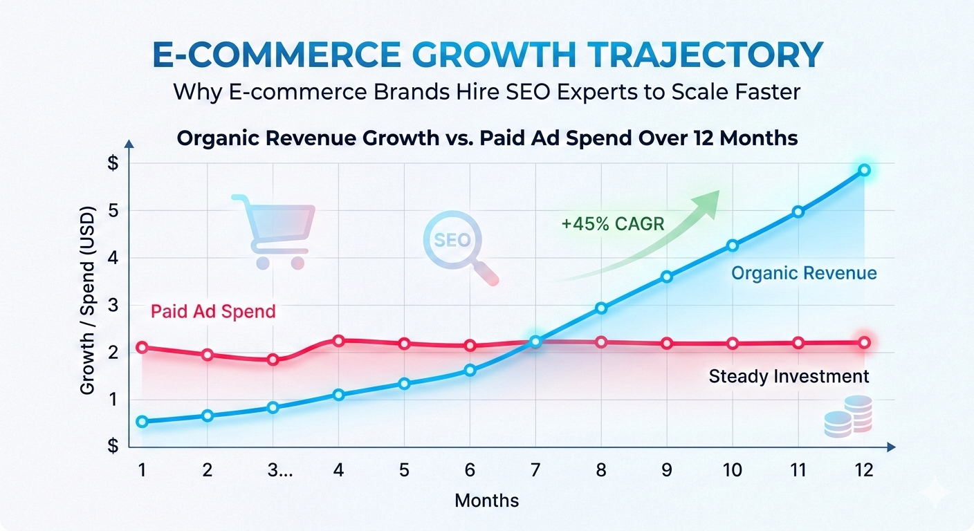 Why E-commerce Brands Hire SEO Experts to Scale Faster