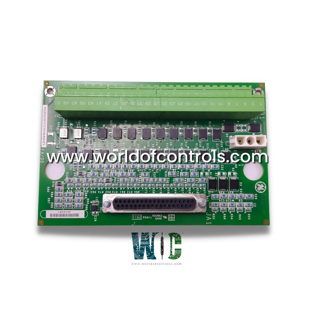 Role of Simplex Contact Input Terminal Boards in Turbine Control Systems