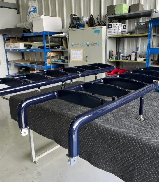 The Stainless Step Ladder And Side Boarding Ladder Improve Boarding