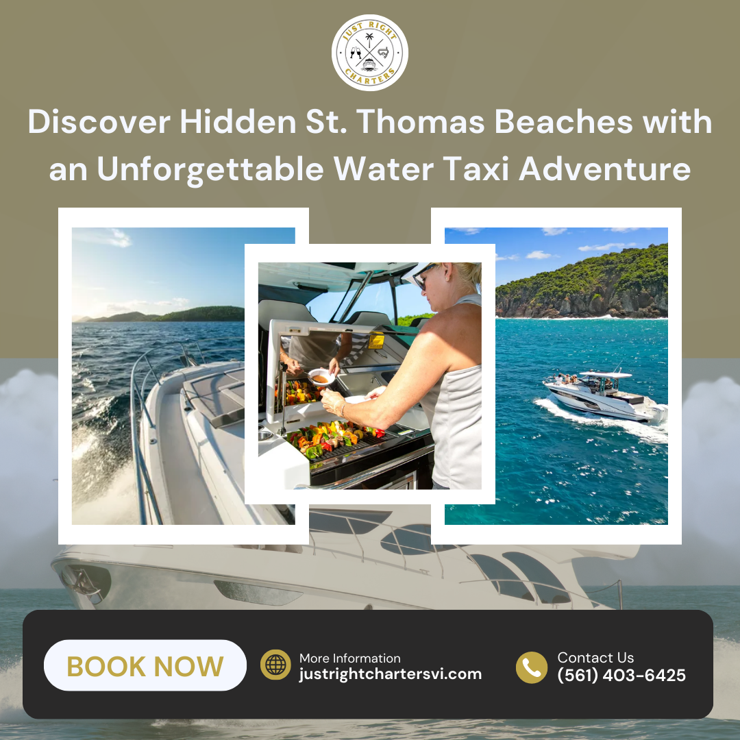 Explore the Best St. Thomas Beaches by Water Taxi for a Unique Island Adventure