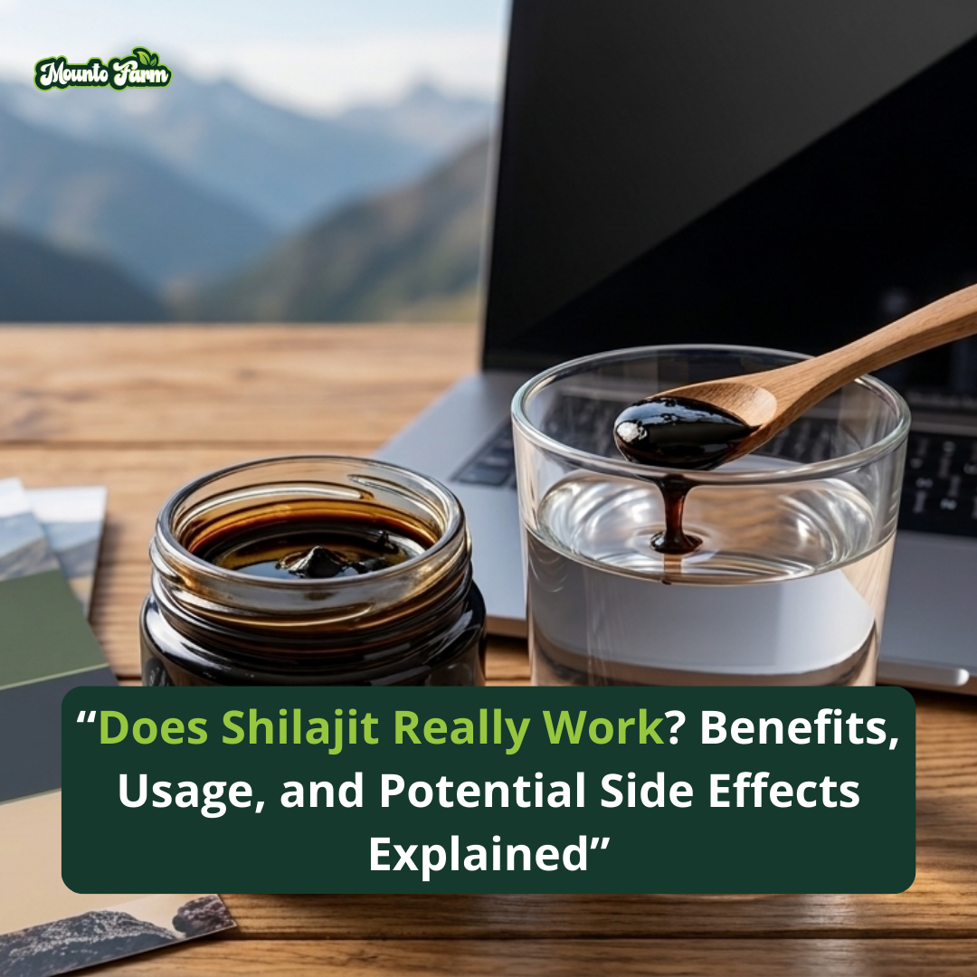 Does Shilajit Really Work? Benefits, Usage, and Potential Side Effects Explained