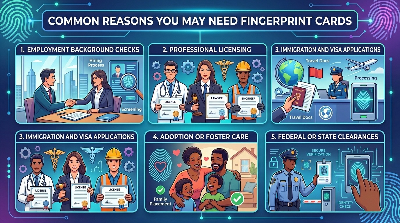 Fingerprint Cards in Miami: Step-by-Step Guide & Requirements