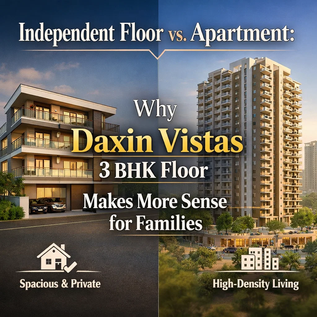 Independent Floor vs Apartment in Gurugram: Why Signature Global Daxin Vistas 3 BHK Floors Are Ideal for Families