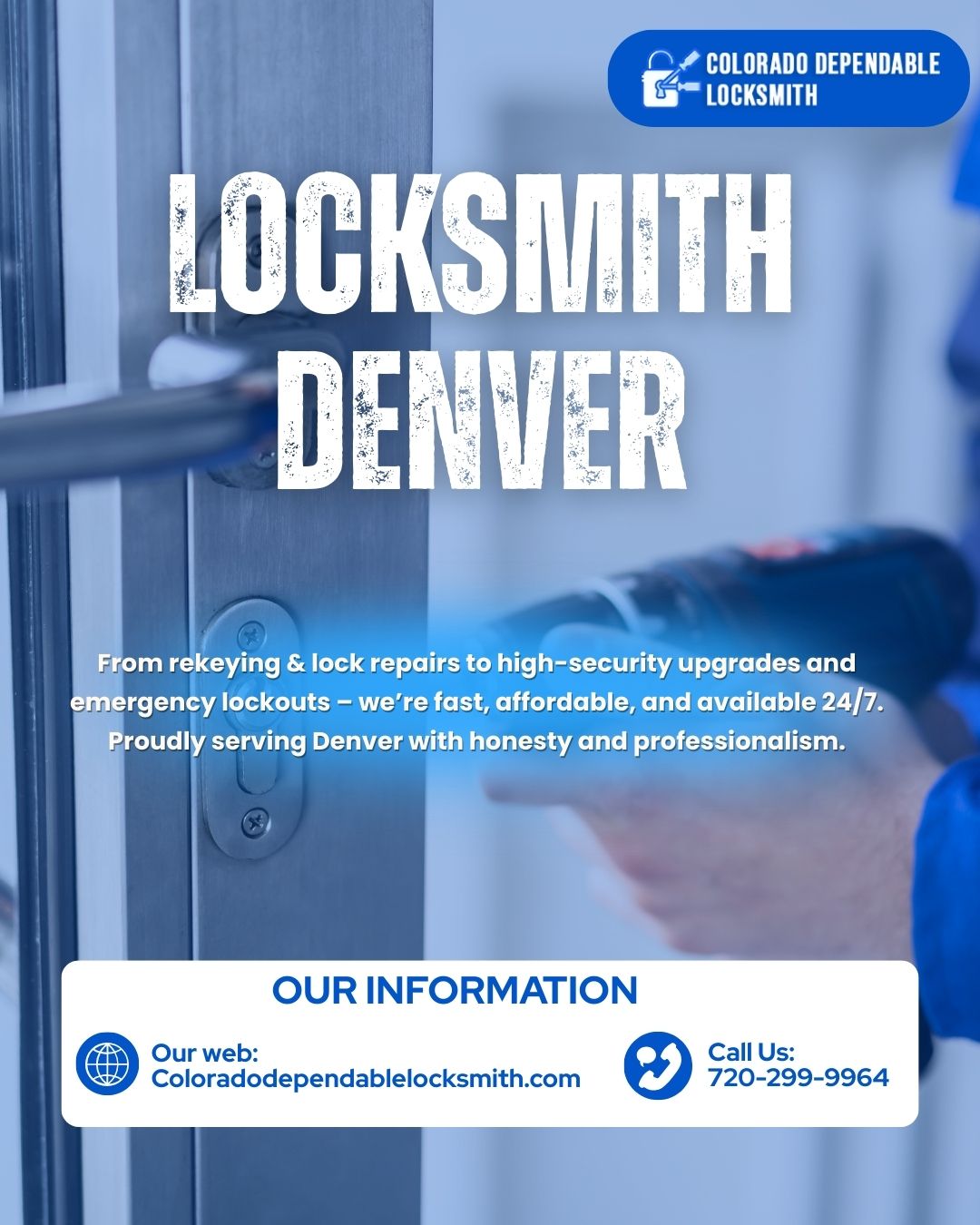 Fast and Professional Lock and Key Services for Denver Properties