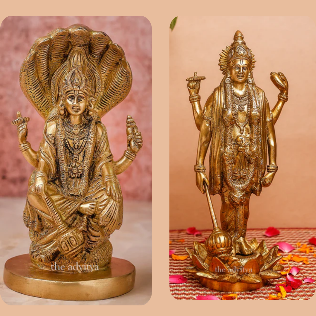 From Scriptures to Sculpture: The Divine Form of Vishnu