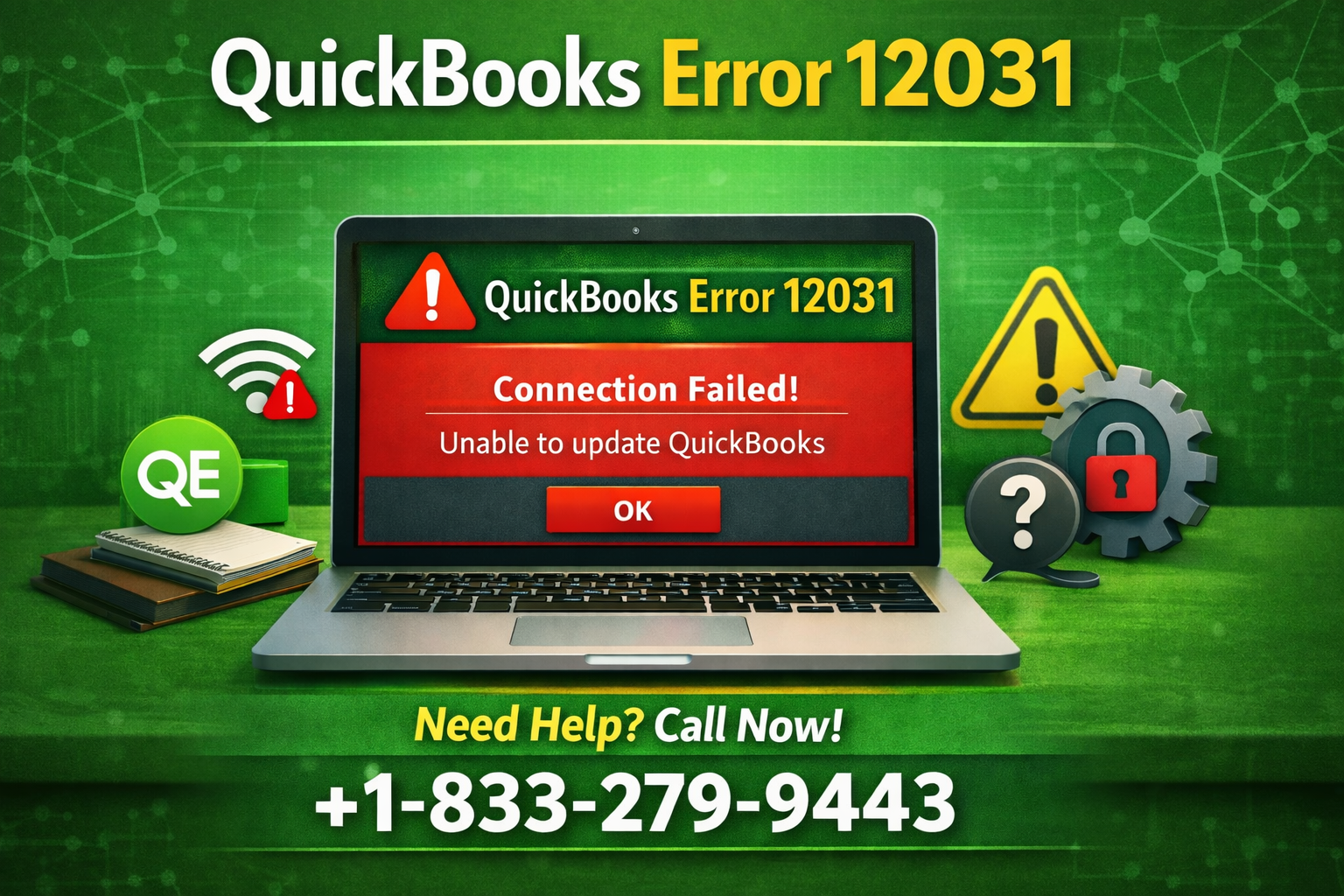 How to Fix QuickBooks Error 12031 in Simple Steps