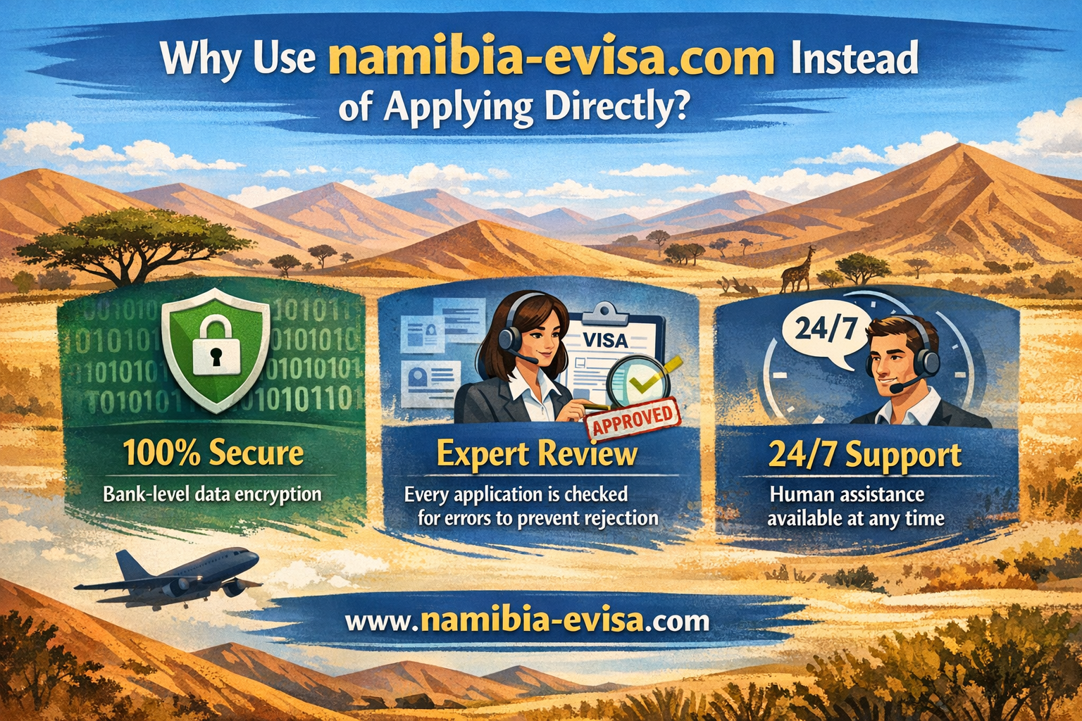 Namibia eVisa for Zimbabwean Citizens