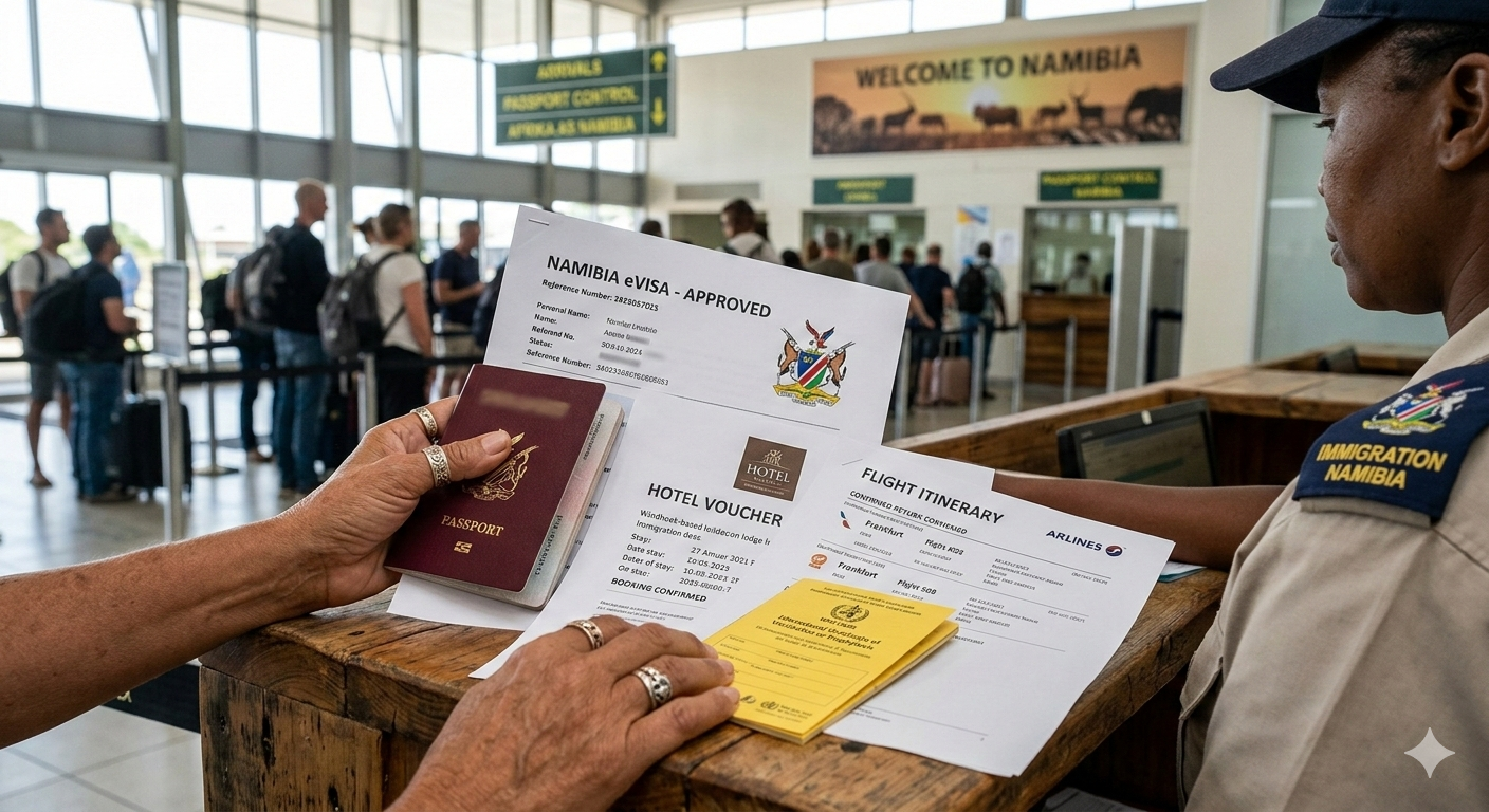 Namibian visa requirements for Zambian citizens