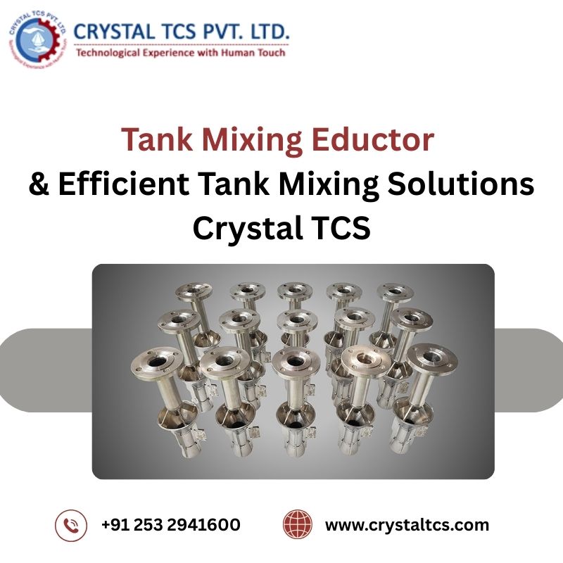 How Tank Mixing Eductor Improves Industrial Tank Mixing Efficiency