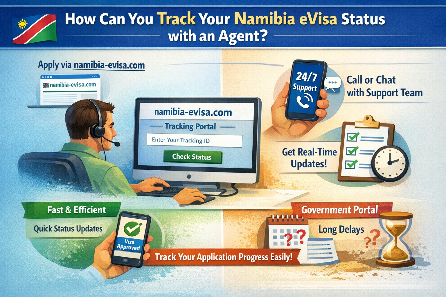 Namibia eVisa for Tourists from the Netherlands