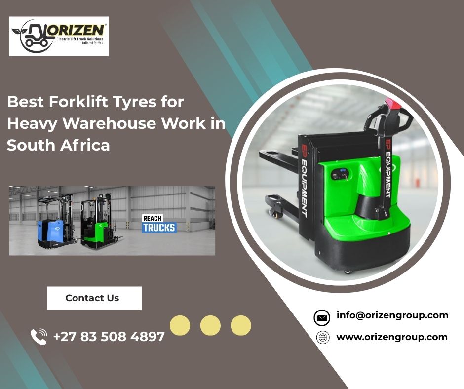 Best Forklift Tyres for Heavy Warehouse Work in South Africa