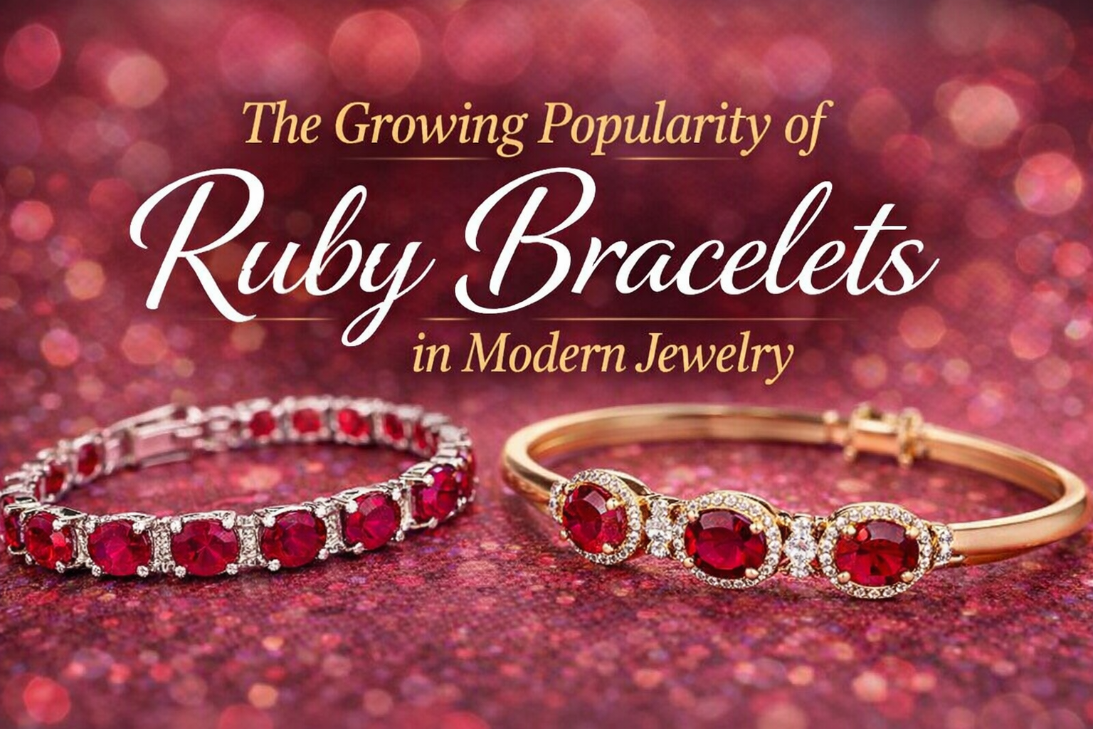 The Growing Popularity of Ruby Bracelets in Modern Jewelry