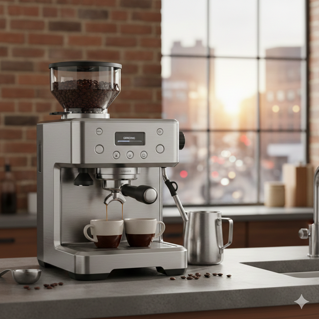 Why a Coffee Machine with Grinder Is the Best Investment for Coffee Lovers:
