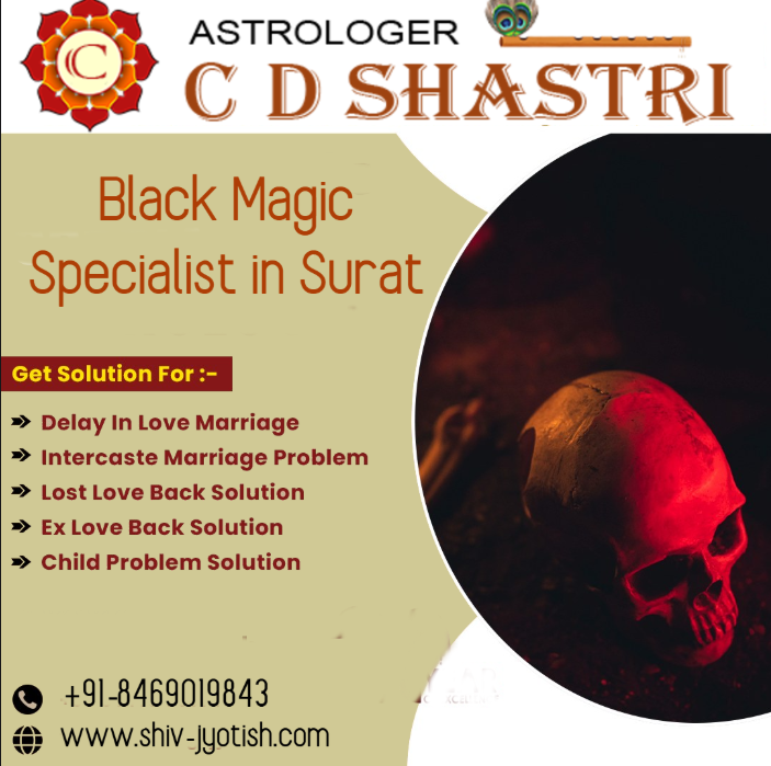 Consult Powerful Black Magic Specialist Astrologer in Surat – Shiv Jyotish
