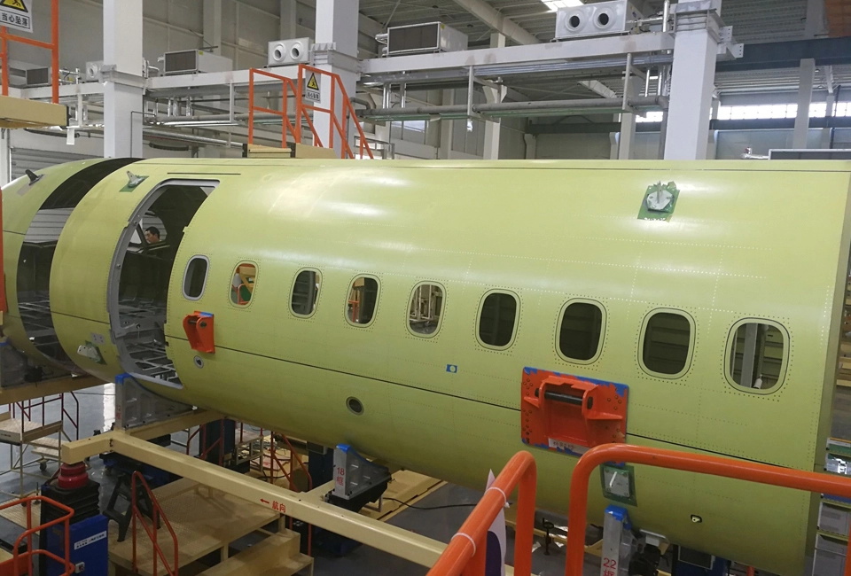 PAINT BOOTH/PAINT LINE IN AEROSPACE/AIRCRAFT