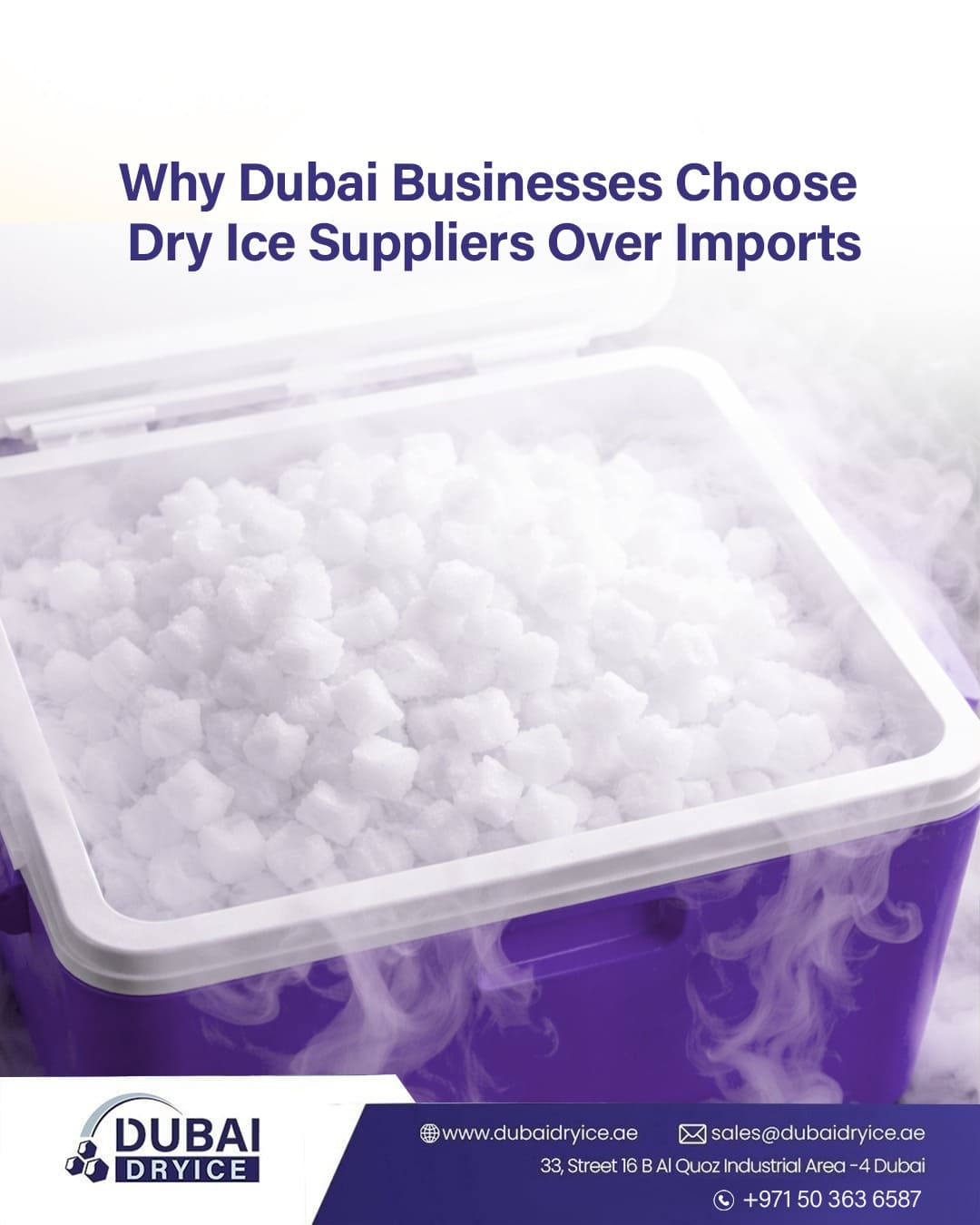 dry ice supplier Dubai