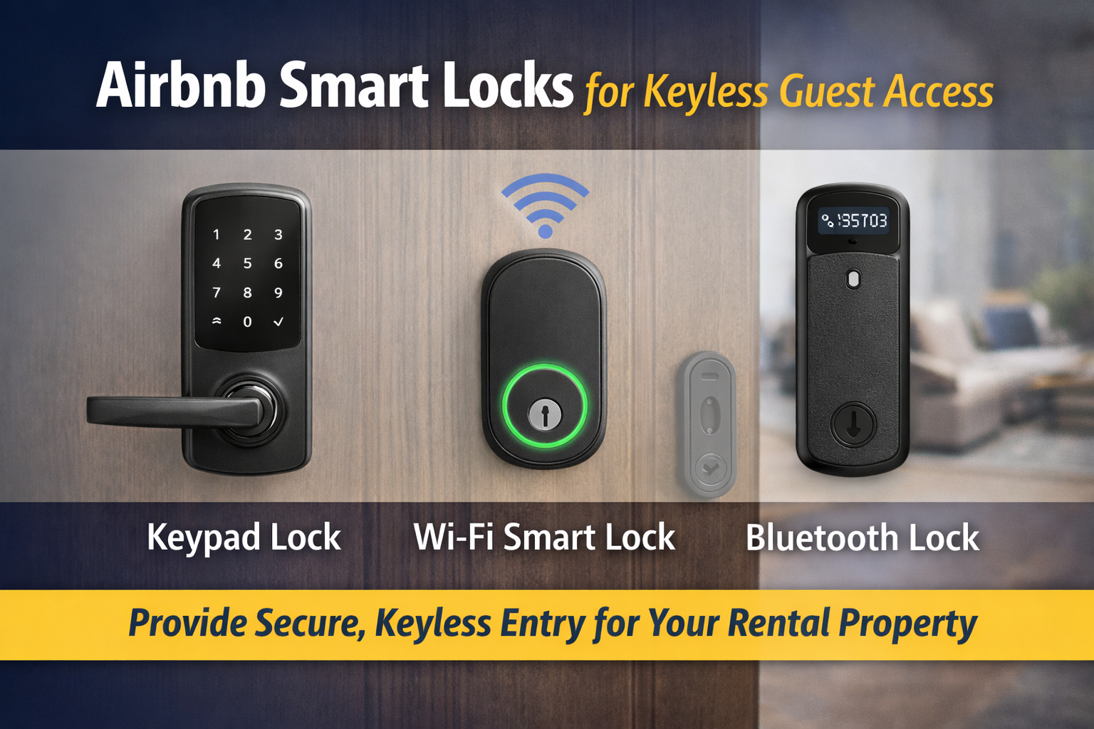 Airbnb Locks in North Reading: Smart Security for Rental Properties