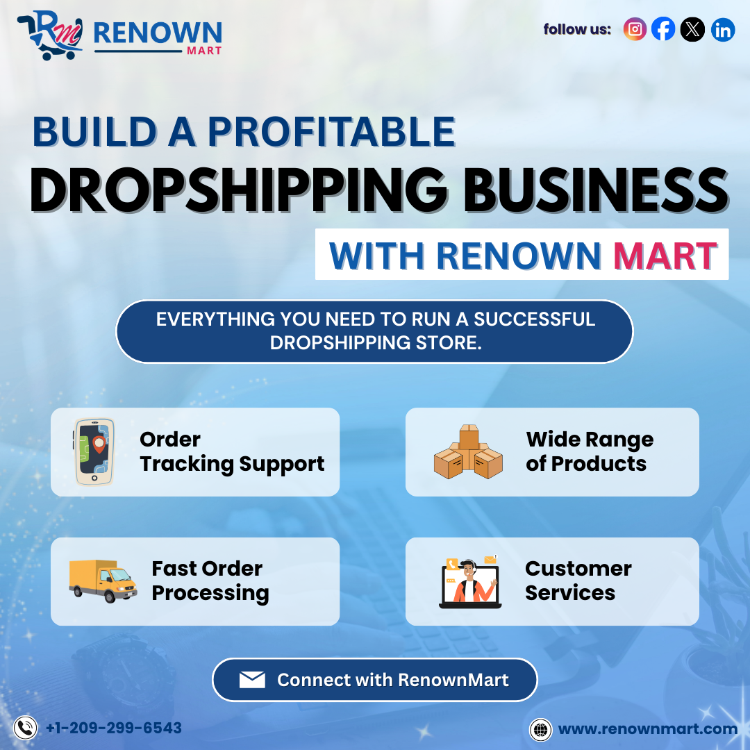 Best USA Dropshipping Suppliers Free: Start Your Online Business with Renown Mart