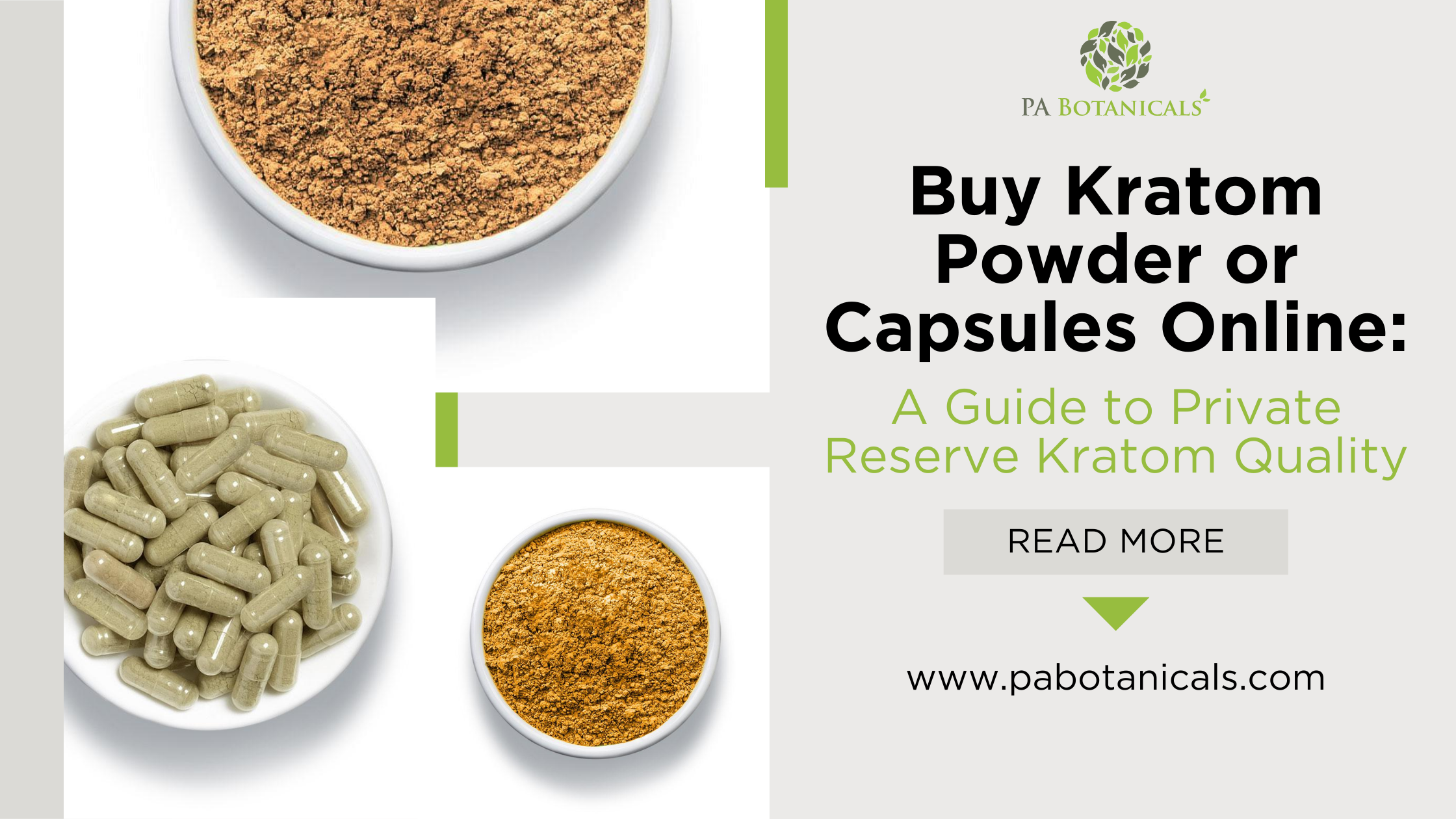 Buy Kratom Powder or Capsules Online: A Guide to Private Reserve Kratom Quality