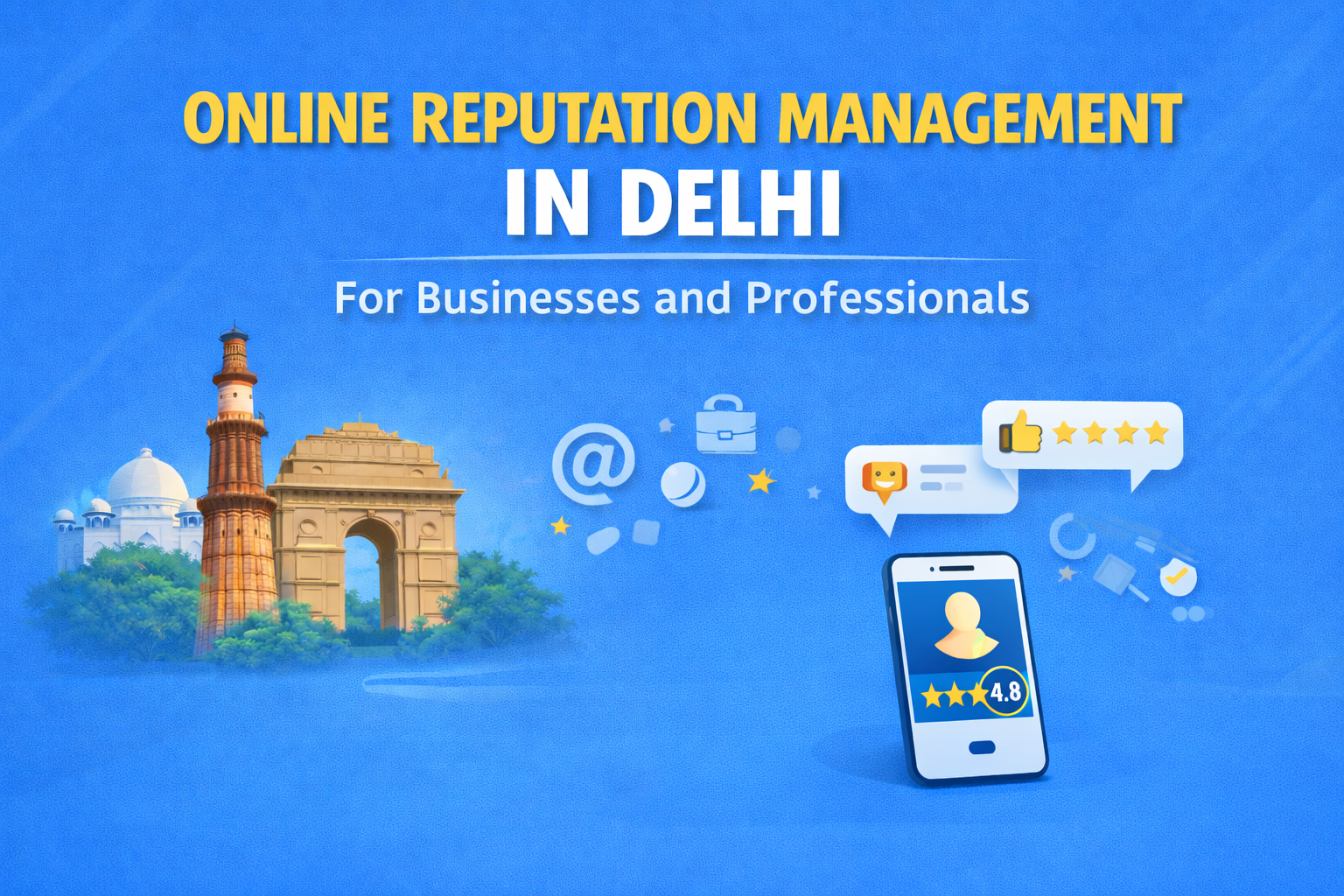 online repuataion managmenet company in delhi for improve your brand image