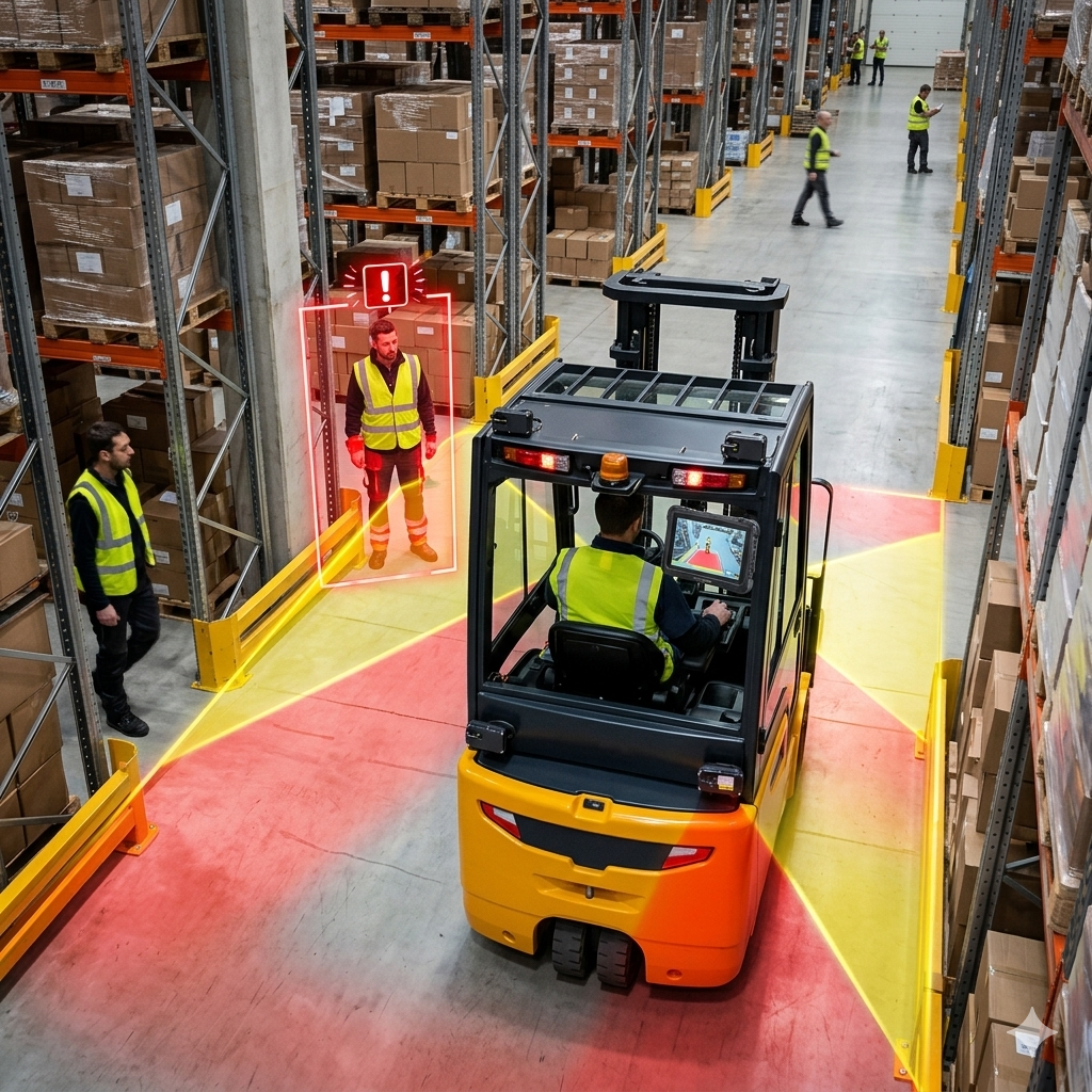 How Radar Object Detection Systems Improve Safety in Narrow Warehouse Aisles