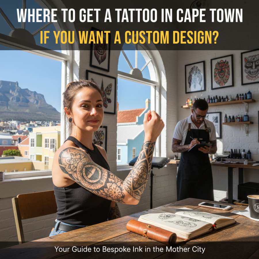 Where to Get a Tattoo in Cape Town If You Want a Custom Design?