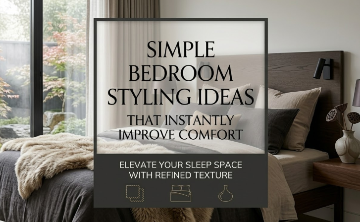 Simple Bedroom Styling Ideas That Instantly Improve Comfort