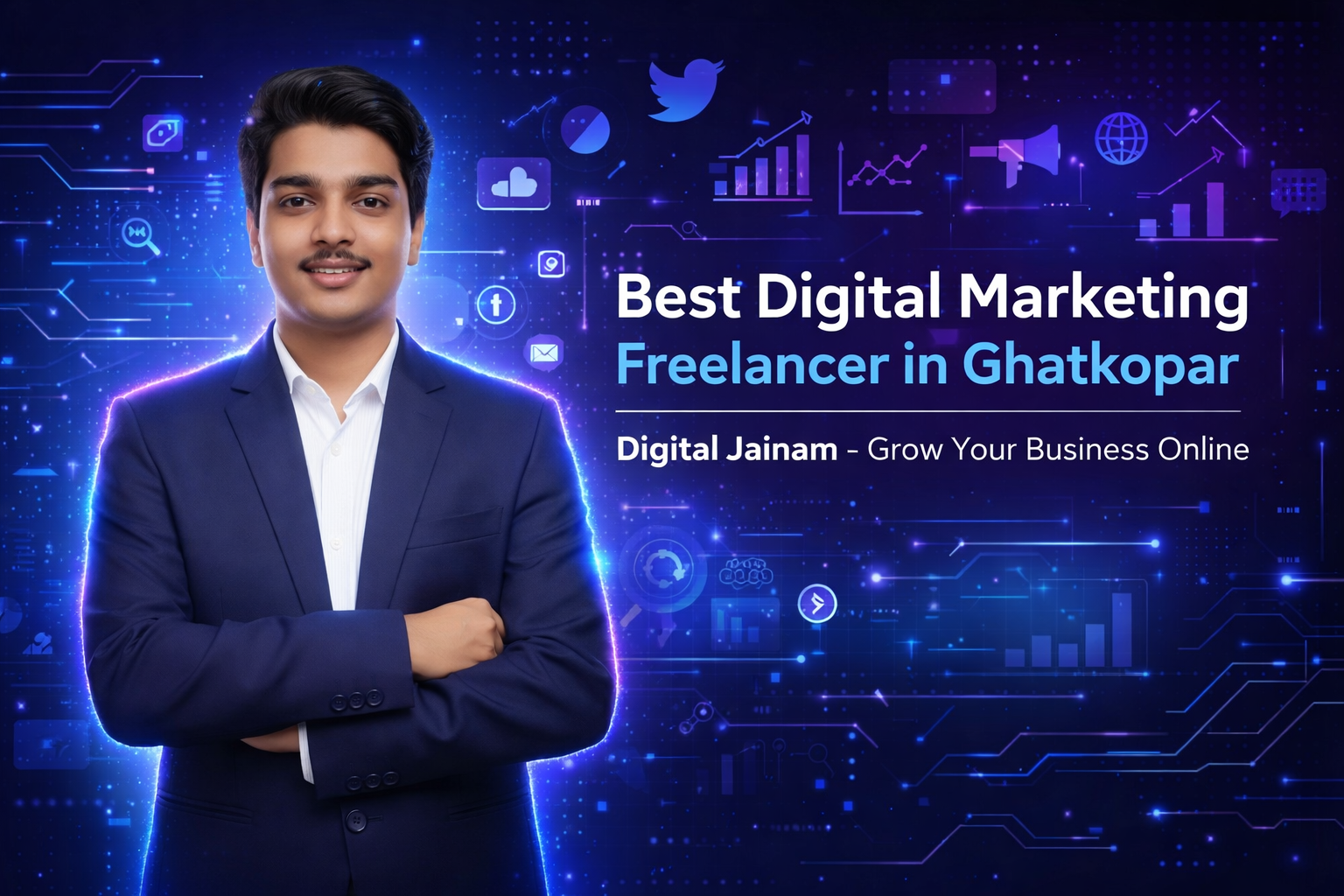 Best Digital Marketing Freelancer in Ghatkopar – Digital Jainam