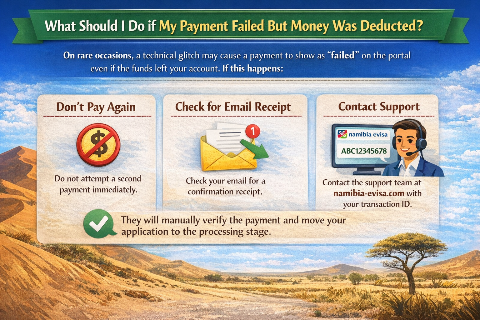 Namibia e-Visa for Nicaragua Citizens – Online Visa Application Guide