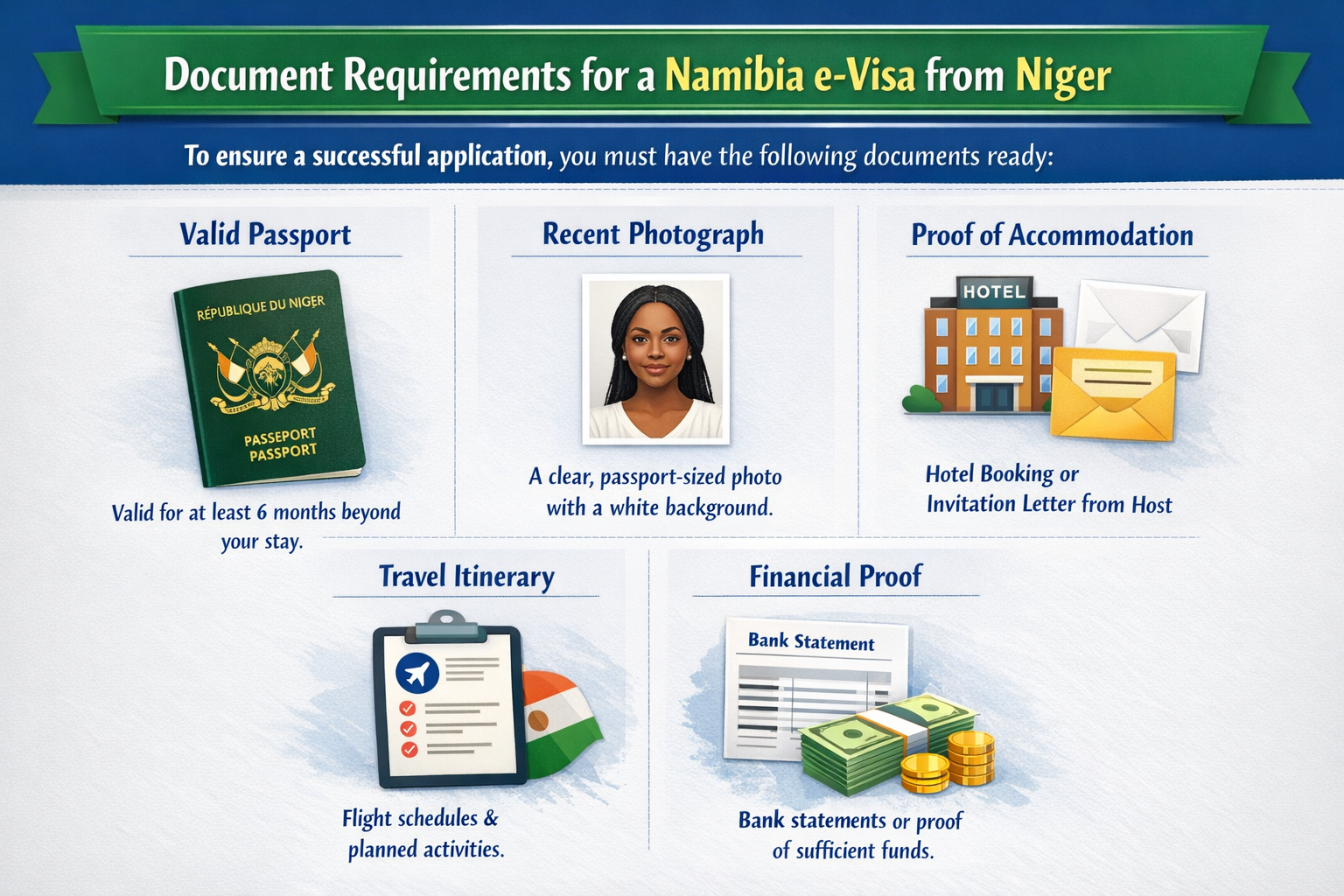 Namibia e-Visa for Niger Citizens – Requirements & Application Guide