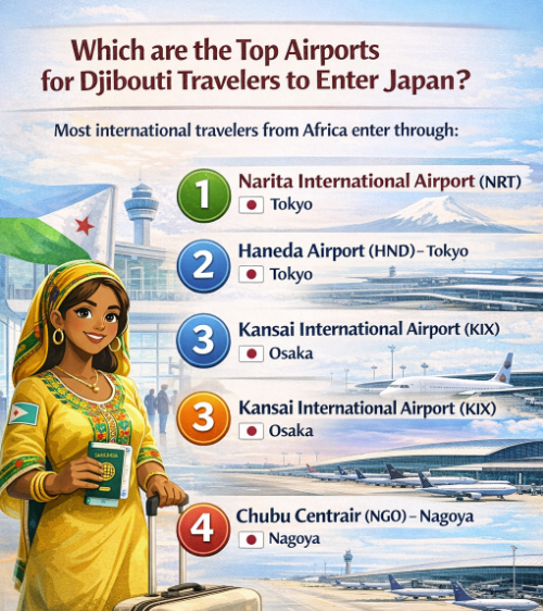 Japan eVisa for Djibouti Citizens – Requirements & Application Guide