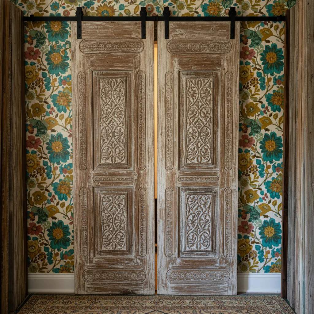 Creating a Nurturing Yoga Studio with Hand-Carved Tree of Life Wall Panels