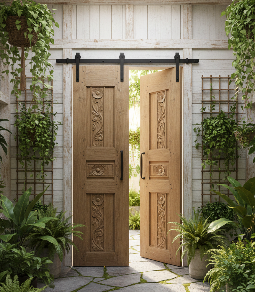 Rustic Farmhouse Resort Design