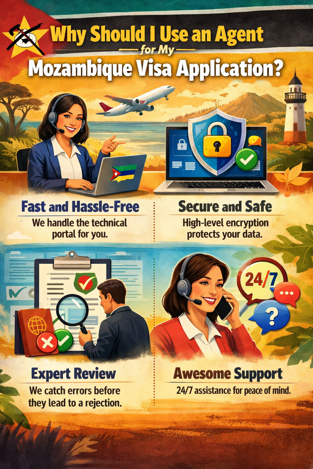 Mozambique Visa Online for Aland Islands Citizens – Apply eVisa Guide