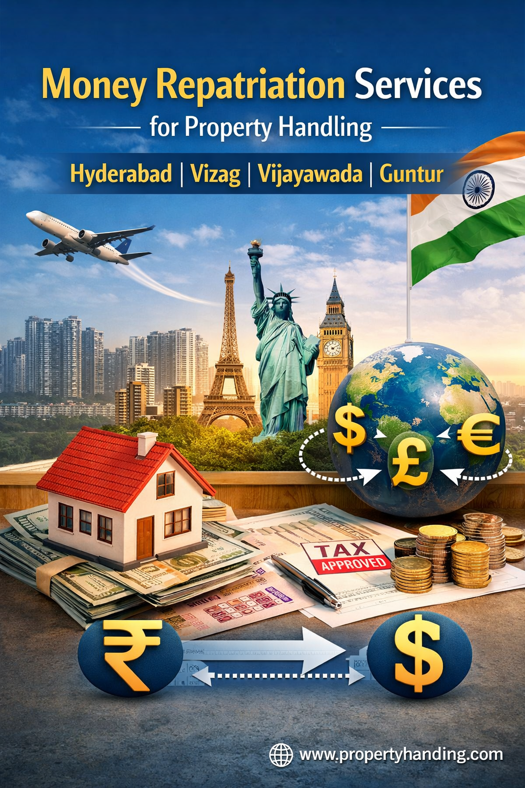 NRI Money Repatriation Services in Hyderabad