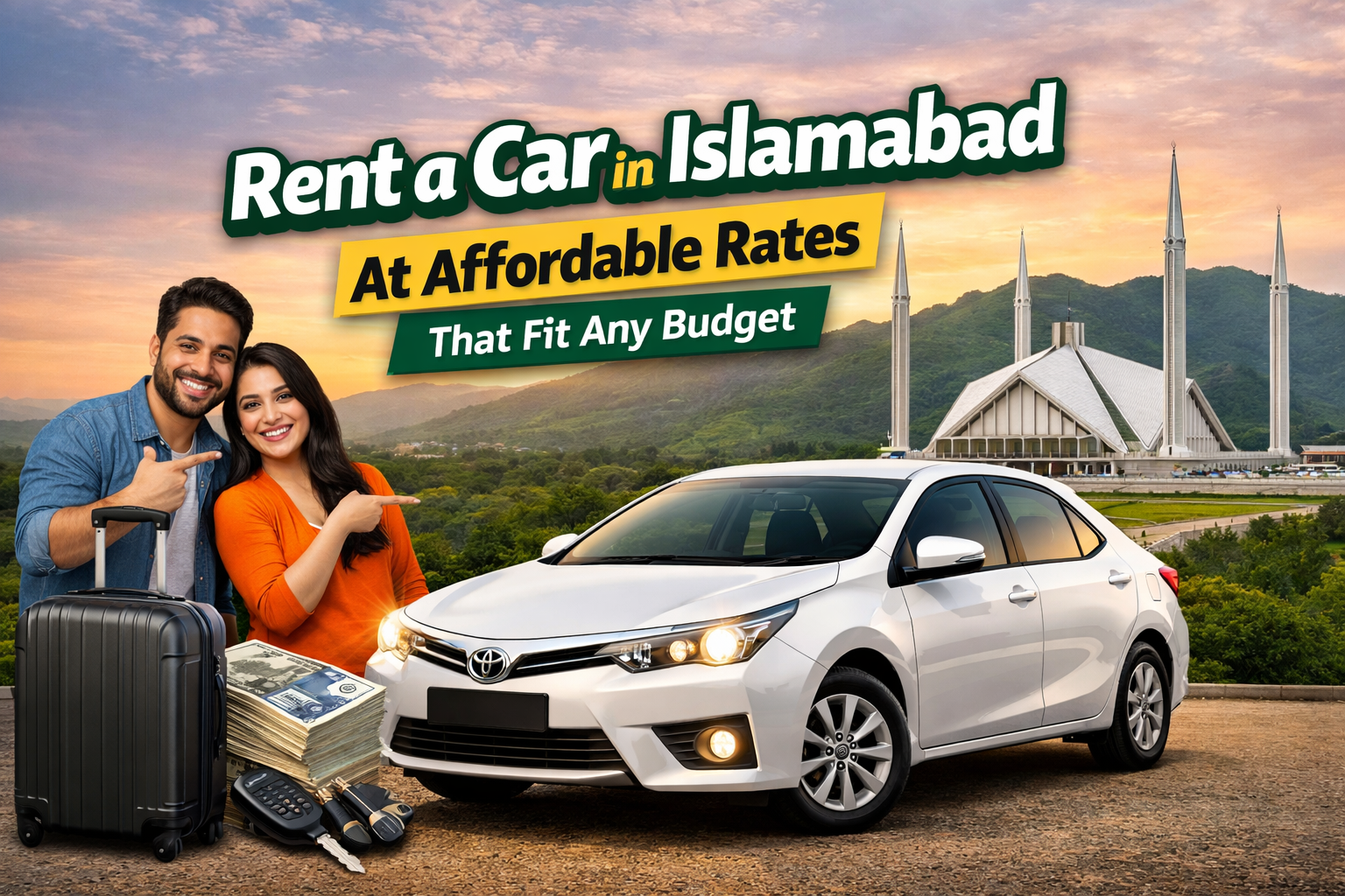 Top Tips to Save Money and Time with Best Rent a Car Islamabad